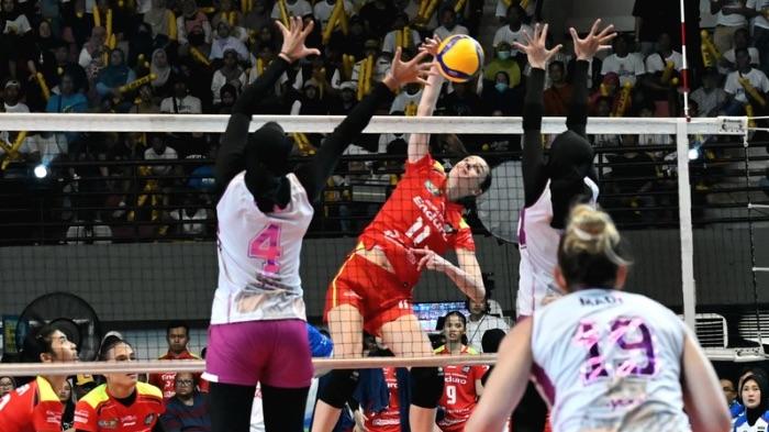 Hasil Proliga 2026: Telat Panas, Megawati Cs Menang Comeback atas Jakarta Electrick PLN