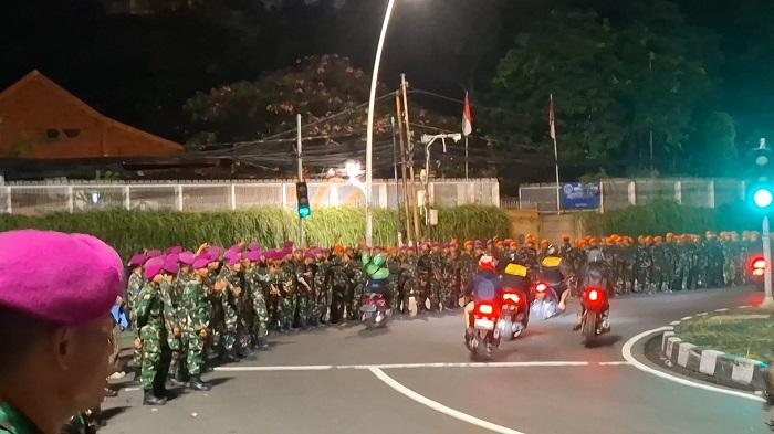 Demonstran di Mako Brimob Kwitang Bubarkan Diri, Jalan Kramat Kwitang Arah Tugu Tani Steril