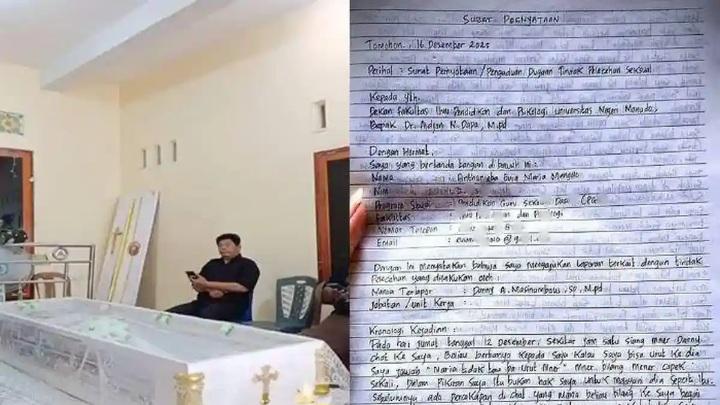 Pesan Mahasiswi Unima sebelum Tewas di Kos, Keluarga Ungkap Dugaan Pelecehan Oknum Dosen