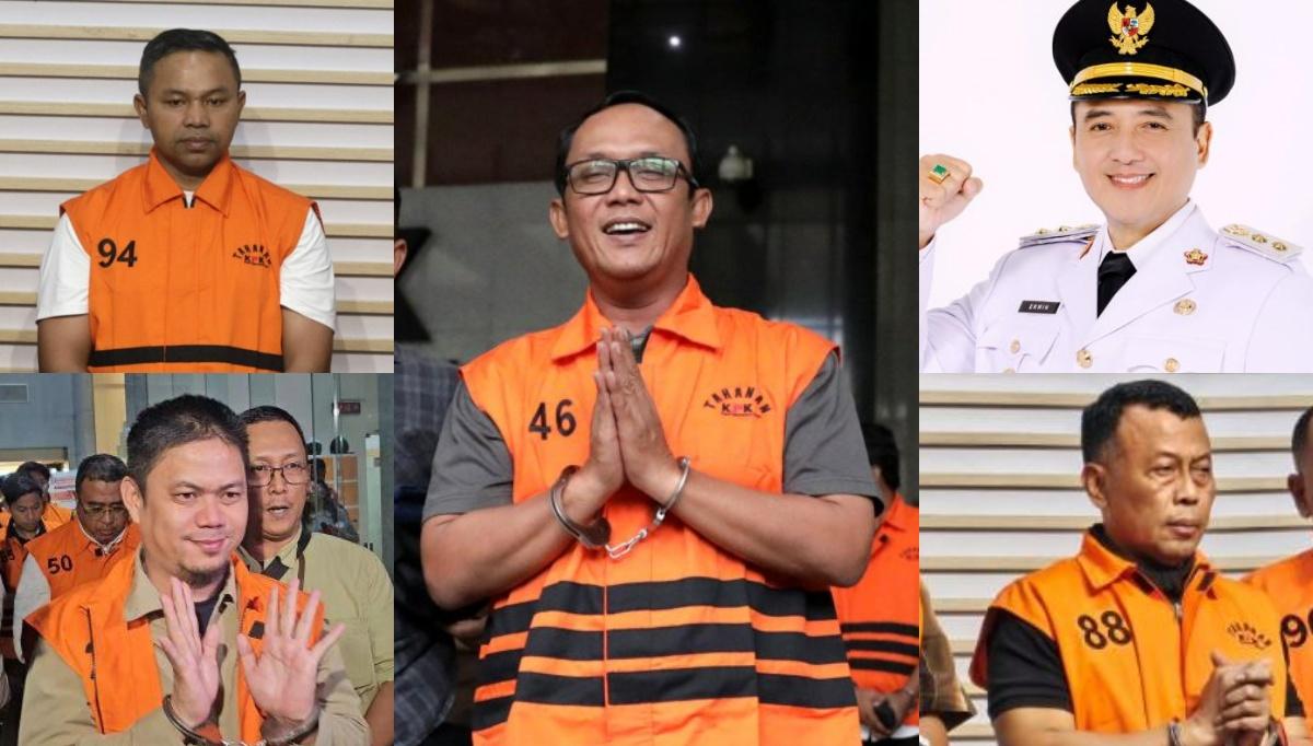 Kaleidoskop 2025: Daftar 5 Kepala Daerah Terjerat Korupsi, Belum Ada 1 Tahun Menjabat