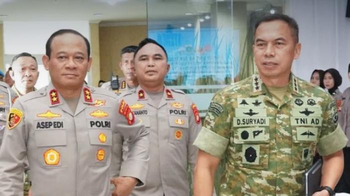 Adu Riwayat Jabatan Komjen Asep Edi Suheri dan Letjen Deddy Suryadi, Kapolda dan Pangdam Bintang 3