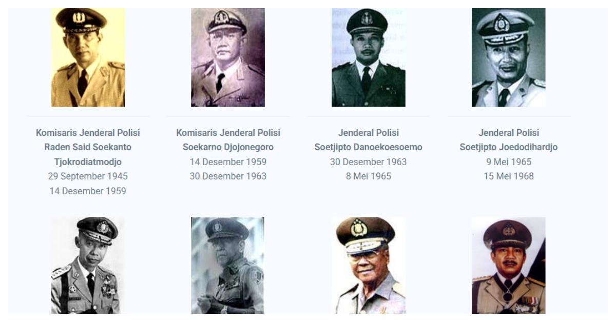 Sosok 25 Kapolri dari Masa ke Masa, Raden Said Soekanto Tjokrodiatmodjo hingga Listyo Sigit Prabowo