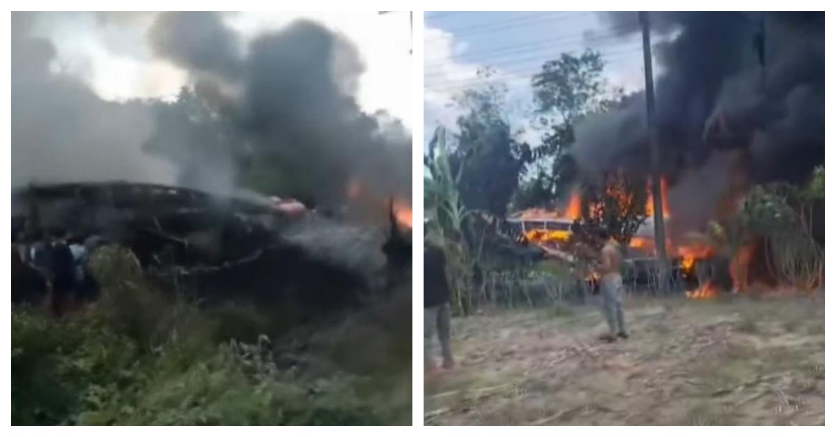 KECELAKAAN - Tangkap layar video di kanal YouTube Kompas TV pada Rabu (6/5/2026), memperlihatkan Kecelakaan antara truk tangki dan bus ALS di Musi Rawas Utara (Muratara), Sumatra Selatan (Sumsel). Akibat kecelakaan tersebut, 16 orang meninggal.