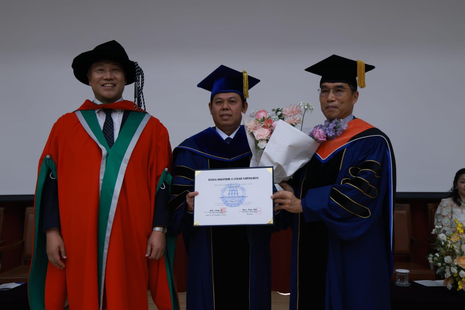 Ketua DPD RI Sultan B Najamudin Dapat Doktor Honoris Causa dari Korean Maritiem and Ocean University