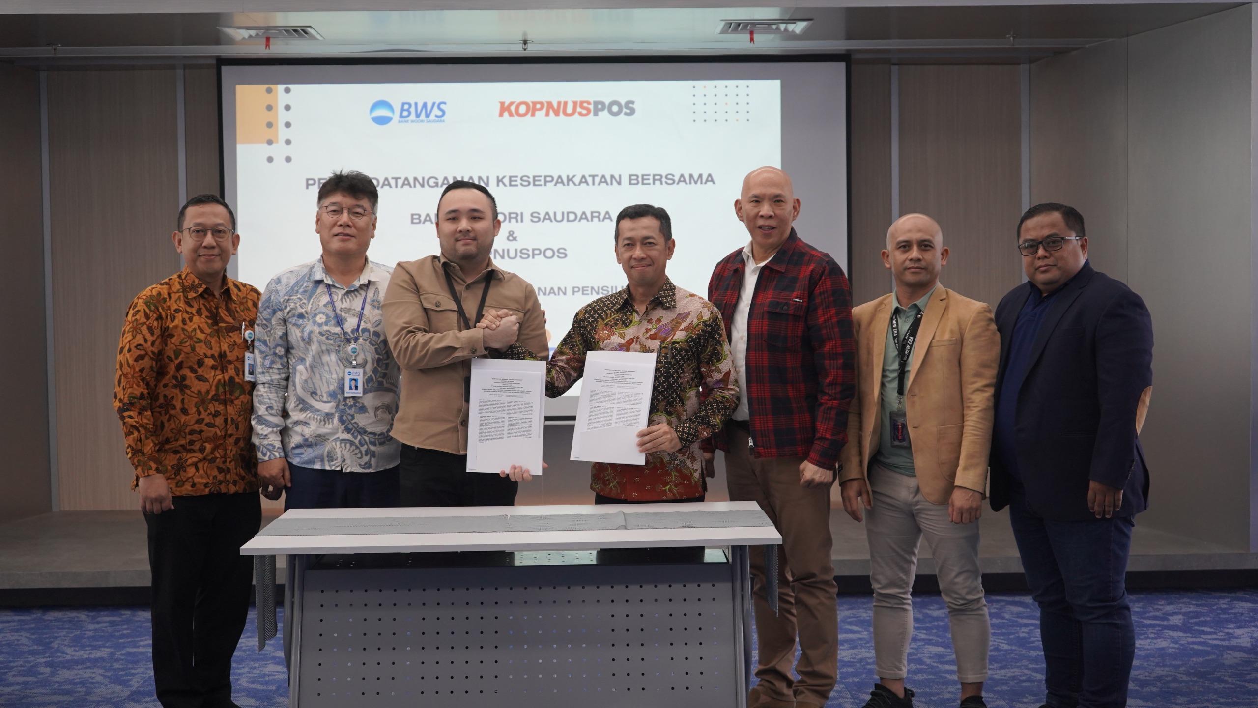 Kopnus dan Bank BWS Jalin Kerja Sama Strategis untuk Penguatan Layanan Kredit Pensiun