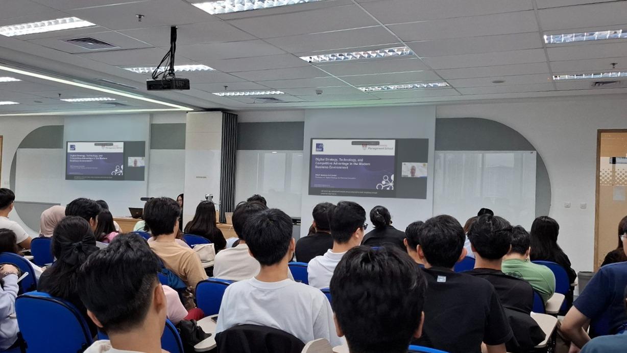 Kuliah Umum Prof Andreas: Bisnis Digital Tantangan Besar Pemain Konvensional