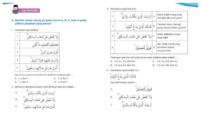 Kunci Jawaban PAI Kelas 5 Halaman 26 27 28 29 Kurikulum Merdeka: Ayo ...