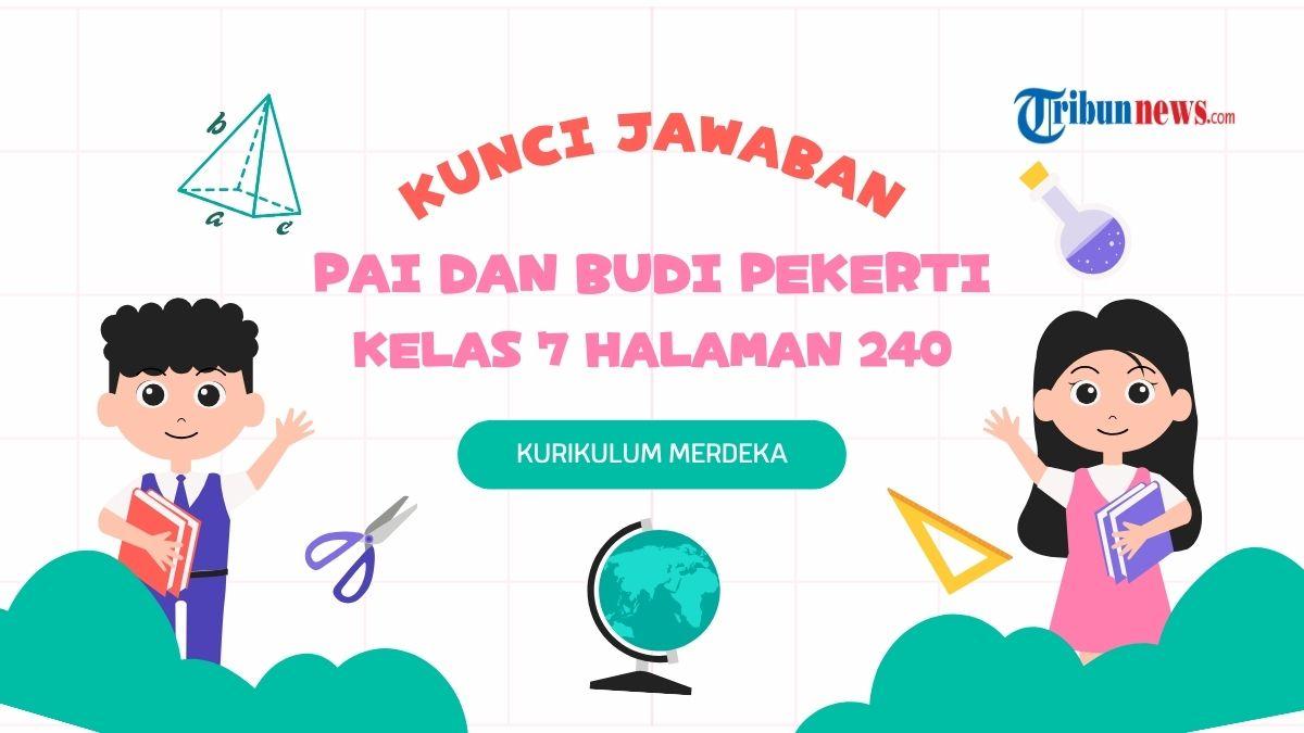 Kunci Jawaban PAI dan Budi Pekerti Kelas 7 Halaman 240: Aktivitas 10.7 Kegigihan Menuntut Ilmu