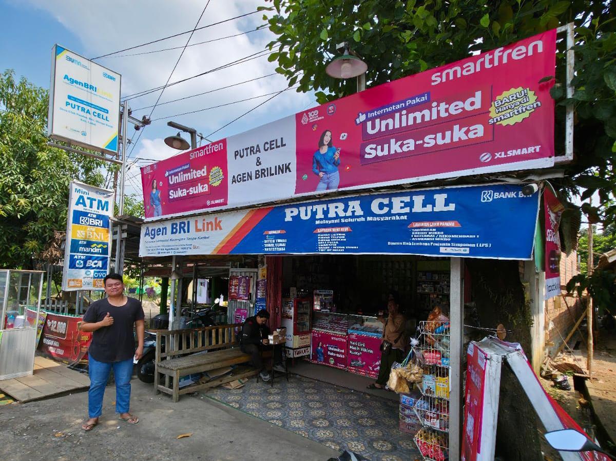Berawal Jual Pulsa, Pemuda Ini Sukses Bangun 10 Toko AgenBRILink dan Rekrut 15 Karyawan