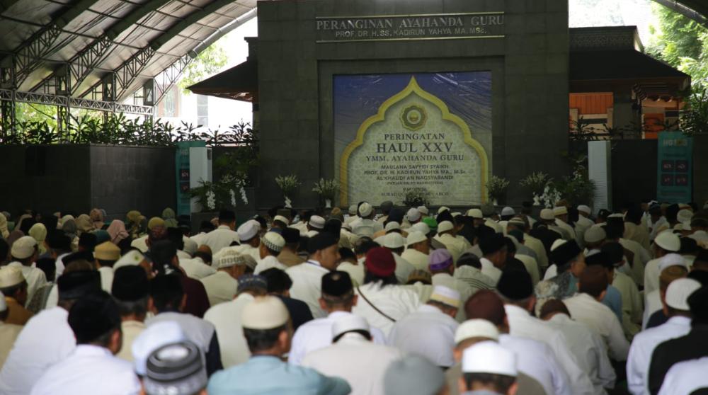 Ziarah Akbar dan Haul Ulama Tasawuf Dunia Prof Kadirun Yahya di Surau Qutubul Amin Depok