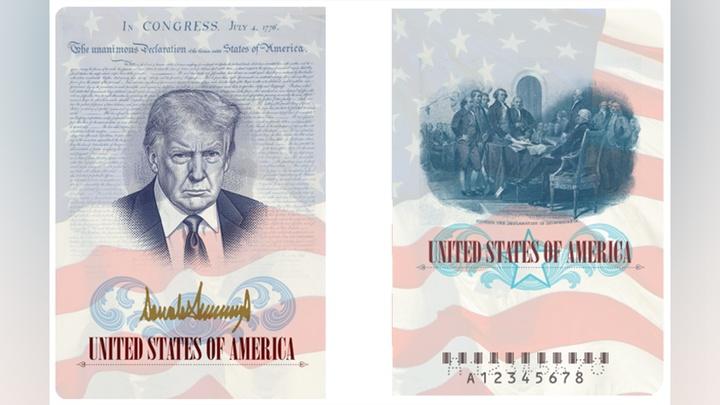 AS Keluarkan Paspor Baru dengan Foto Donald Trump: Siapa Pun Bisa Dapat Selama Persediaan Masih Ada