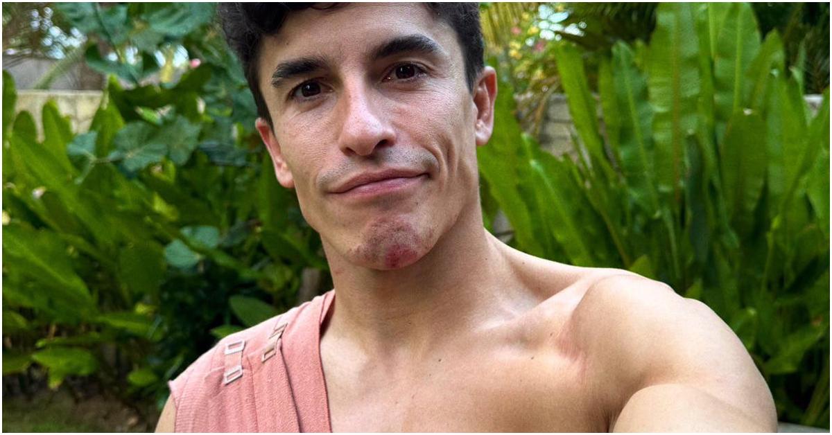CEDERA MARC MARQUEZ - Pembalap tim Ducati, Marc Marquez, memberikan update setelah dirinya terkena cedera saat membalap di MotoGP Mandalika 2025, Minggu (5/10/2025).