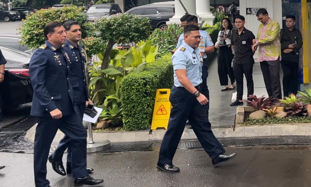 Jenderal Angkatan Udara Pakistan Temui Prabowo di Istana