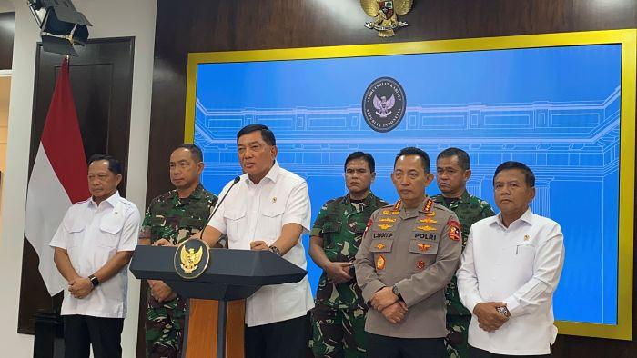 Menhan Sjafrie Sebut TNI-Polri Wajib Lindungi Rumah Pejabat dan Aset Negara Dari Perusakan
