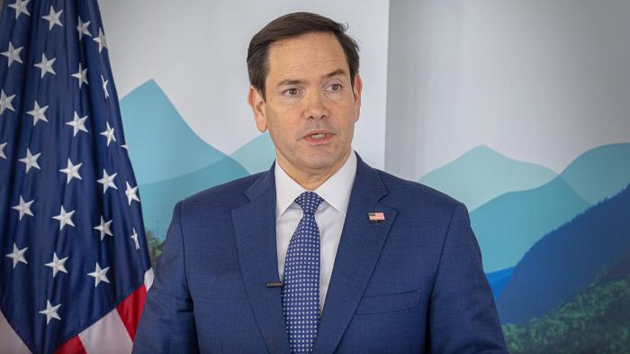 MARCO RUBIO - Gambar diambil dari Facebook Departemen Luar Negeri AS pada Rabu (9/7//2025) memperlihatkan Menteri Luar Negeri AS, Marco Rubio, dalam unggahan pada 18 Maret 2025.