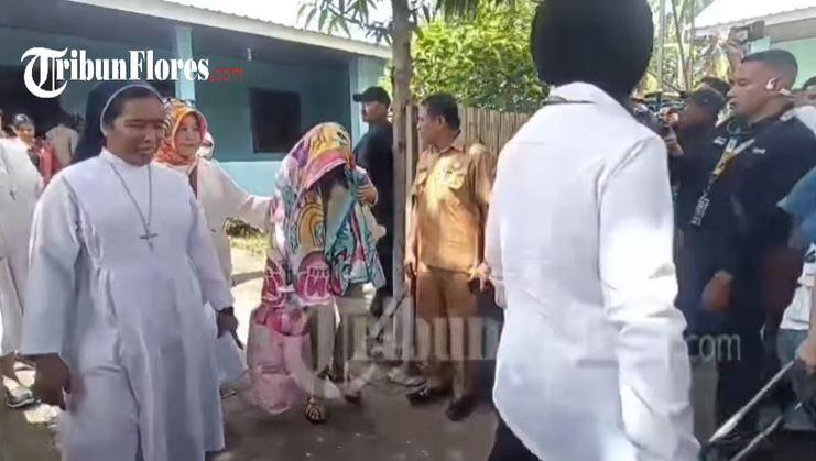 Momen Pemulangan 12 Korban TPPO di Maumere