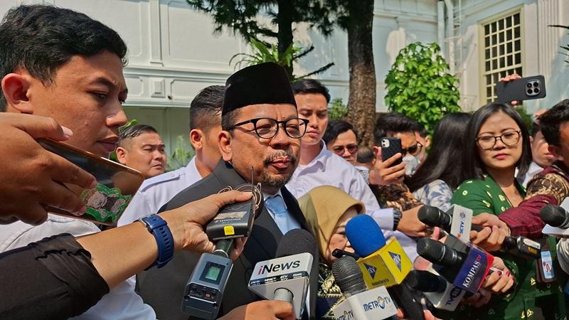 Didampingi Sang Ibu, Qodari Tiba di Istana Untuk Dilantik Jadi Kepala Bakom