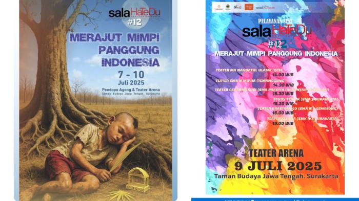 Jadwal Nonton Pentas Teater Gratis di TBJT Solo pada 7-10 Juli 2025