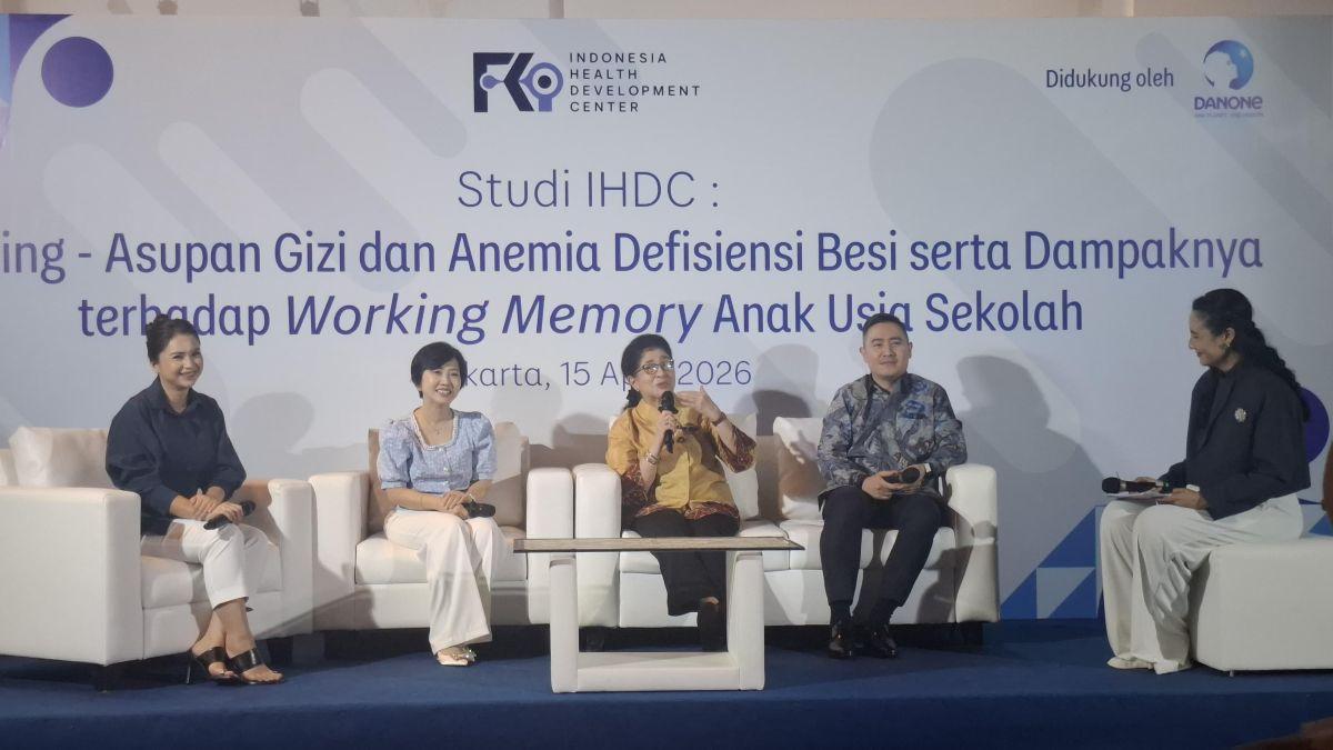 Studi IHDC Ungkap 1 dari 5 Anak Alami Anemia, 22,1 persen Punya Masalah Daya Ingat