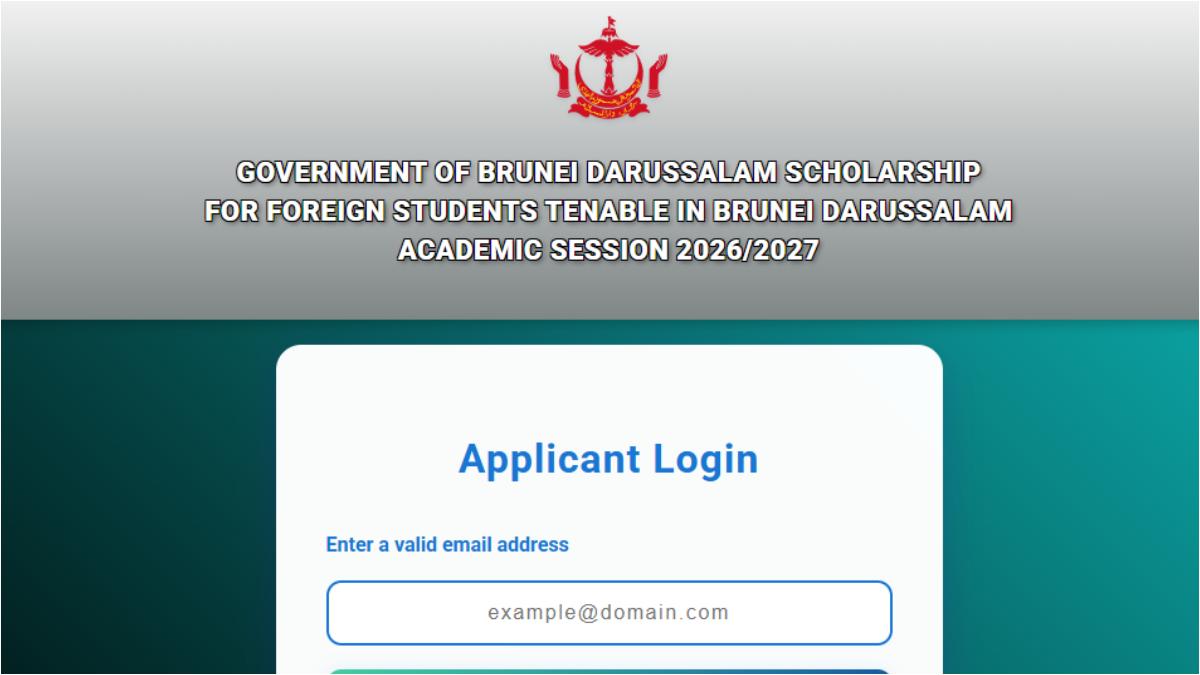 Pendaftaran Beasiswa Brunei Darussalam 2026 Dibuka, Cek Syaratnya