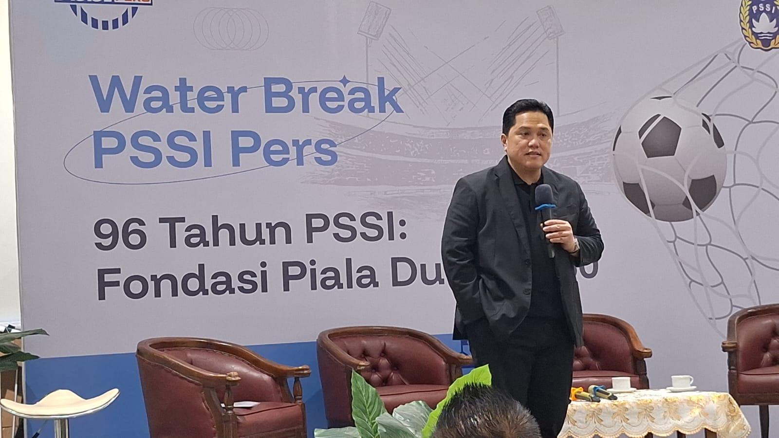 Ketum PSSI Erick Thohir Sebut Timnas Indonesia Punya Modal Kuat Tampil di Piala Dunia 2030