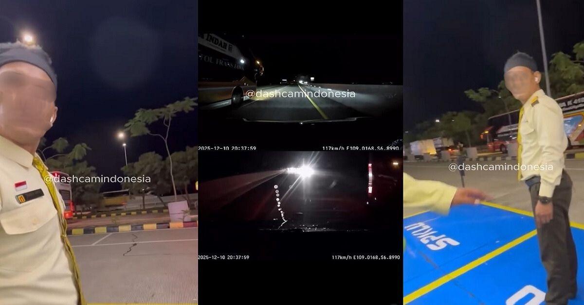 SOPIR DITINDAK - PO Rosalia Indah memberikan sanksi tegas kepada sopirnya yang tertangkap kamera ugal-ugalan di jalan tol.