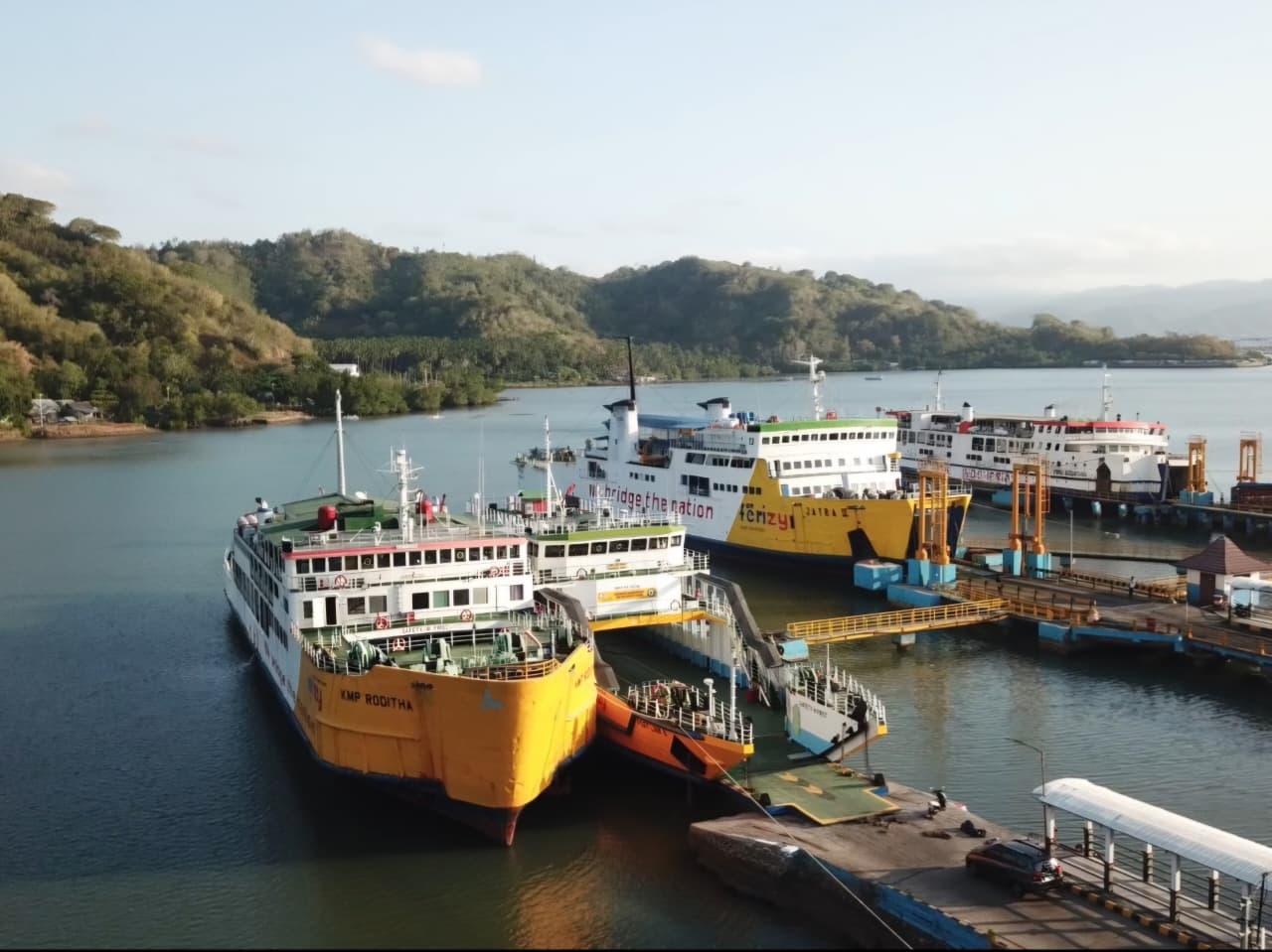 Kuota Tiket Penyeberangan Kapal Ferry untuk Arus Balik Libur Tahun Baru Masih Tersedia