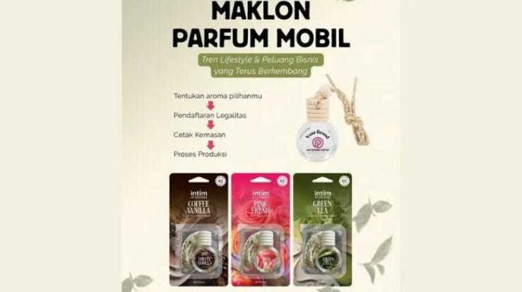 PT Inti Pesona Lestari menawarkan layanan pembuatan parfum mobil dengan merek sendiri. (DOK. PT Inti Pesona Lestari)