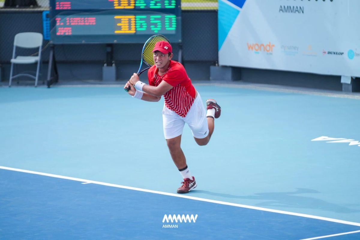 Hari Pertama Amman Men's World Tennis Championship M-25: Indonesia Kehilangan Tiga Wakil