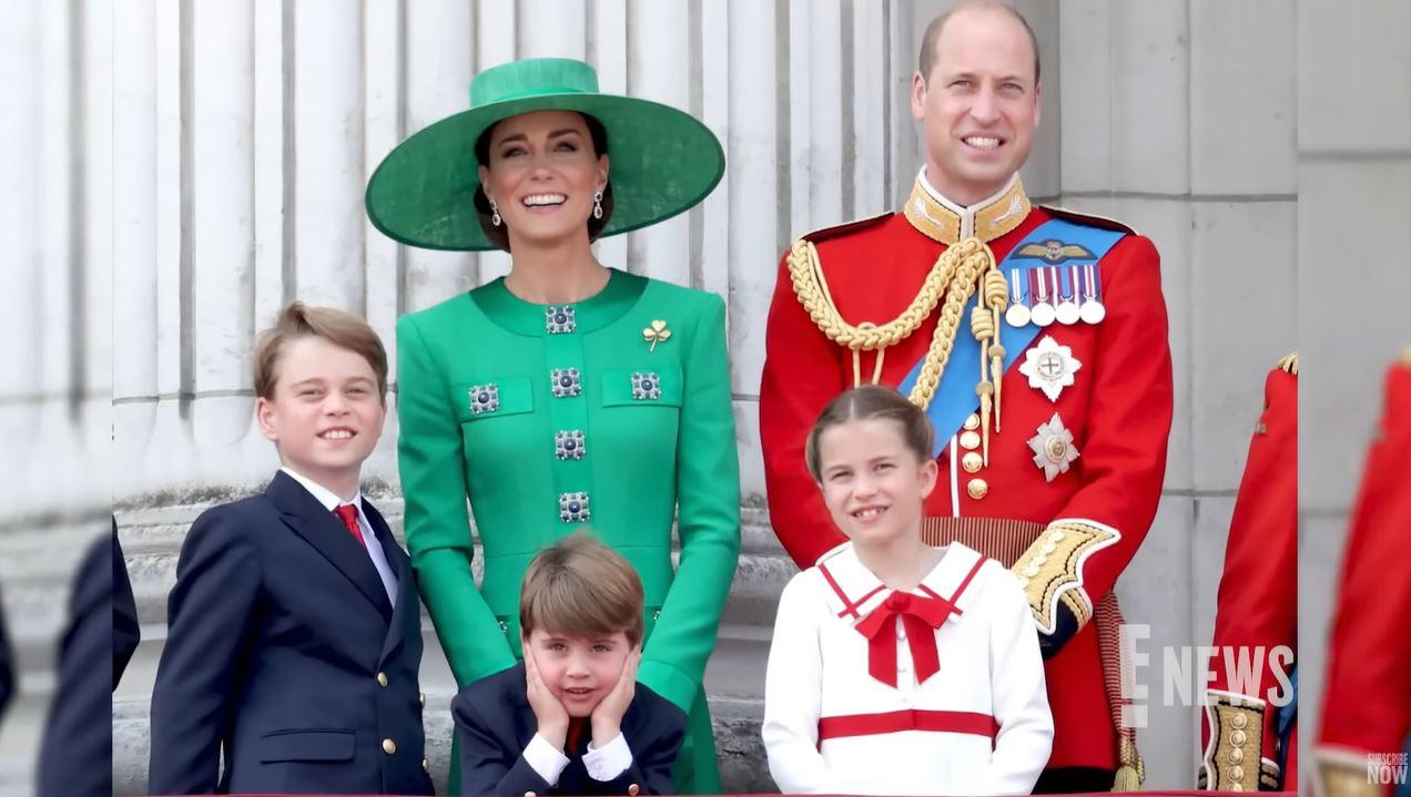 KELUARGA KERAJAAN INGGRIS - Tangkap layar YouTube E! News pada 17 Agustus 2025, memperlihatkan Keluarga Wales dari Inggris. Pangeran William dan istrinya memutuskan untuk pindah rumah demi menyongsong masa depan yang baru.