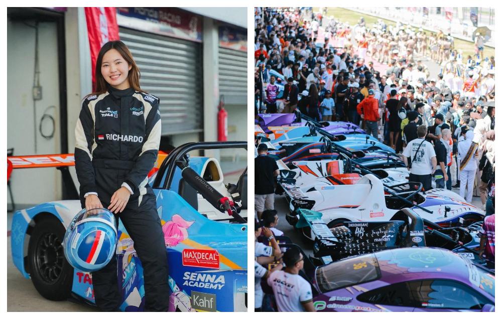Livery Starla x Roar di Mobil Balap Erika-J Owen Curi Perhatian di Radical Time Attack 2026