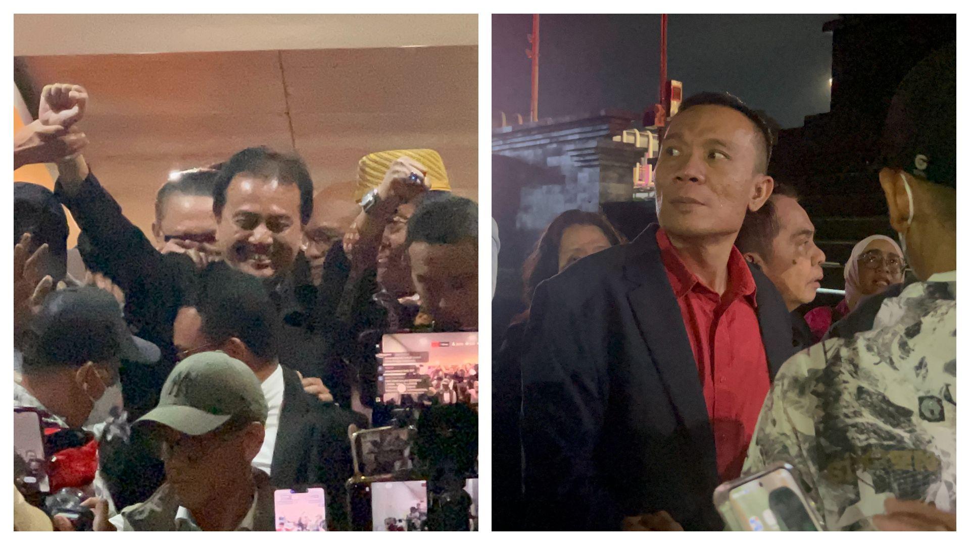 Roy Suryo-Rismon Usai Diperiksa 9 Jam Kasus Ijazah Jokowi, Pekik Merdeka dan Takbir Terdengar