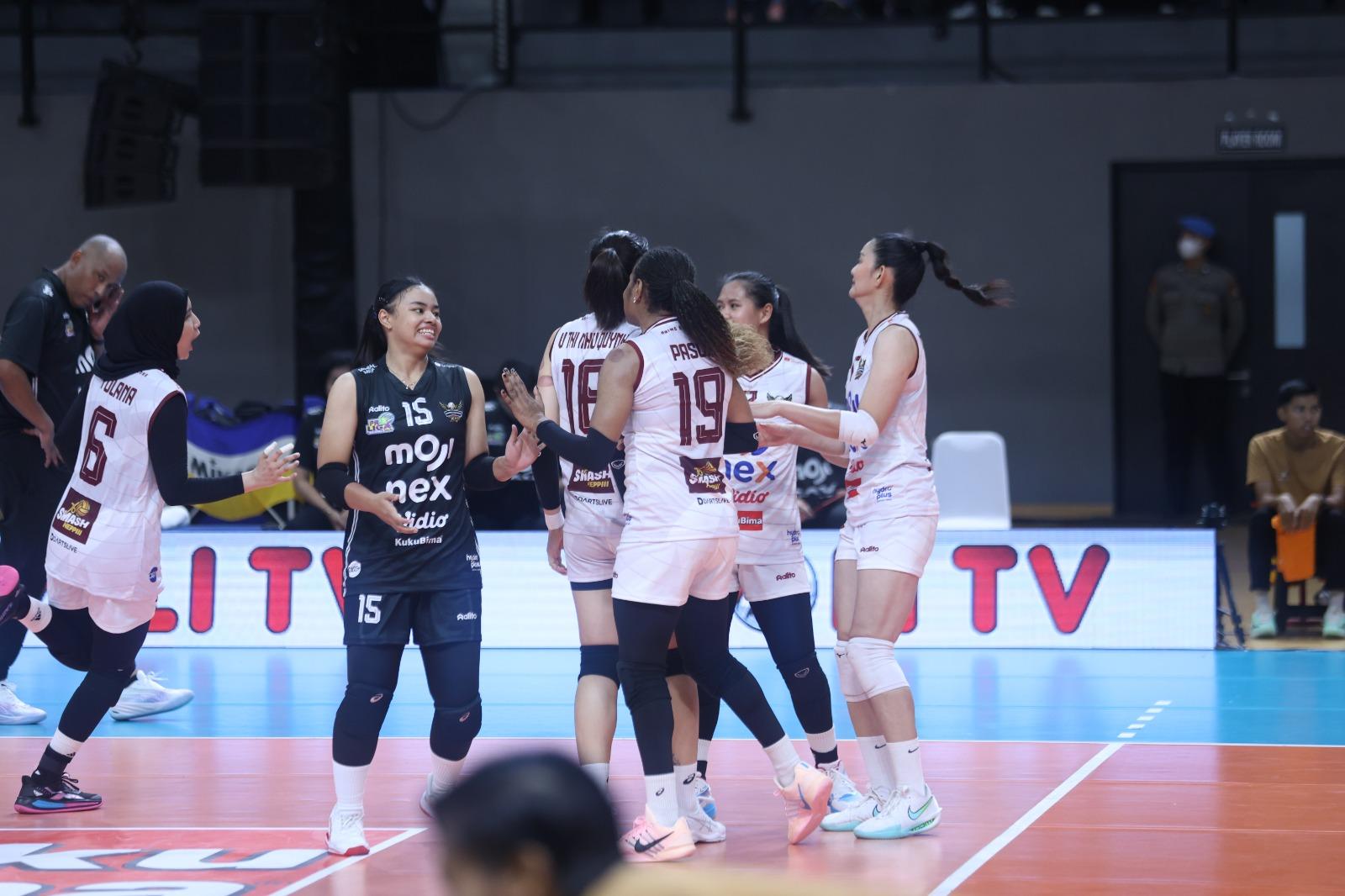 Hasil Proliga 2026 Putri: Pevoli 15 Tahun Ukir 7 Poin, BJB Tandamata Libas Medan Falcons 17-25 Set I