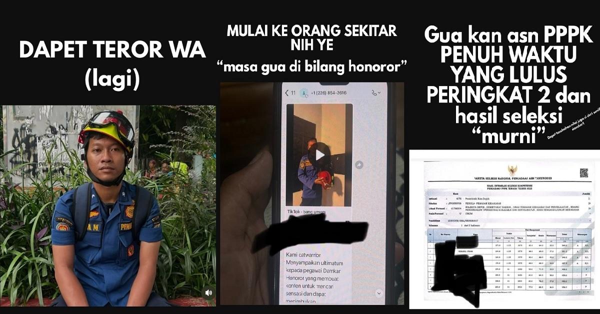 Viral Brimob Tewaskan Bocah, Petugas Damkar Diteror usai Bikin Konten Helm: Sehat-sehat Ya Jaga Diri