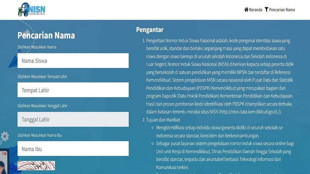 Cara Cek NISN dan NPSN untuk Registrasi Akun SNPMB untuk Pendaftaran SNBP 2026