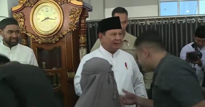 Presiden RI Prabowo Subianto menggelar halalbihalal dengan warga Aceh Tamiang, Aceh pada Sabtu (21/3/2026).