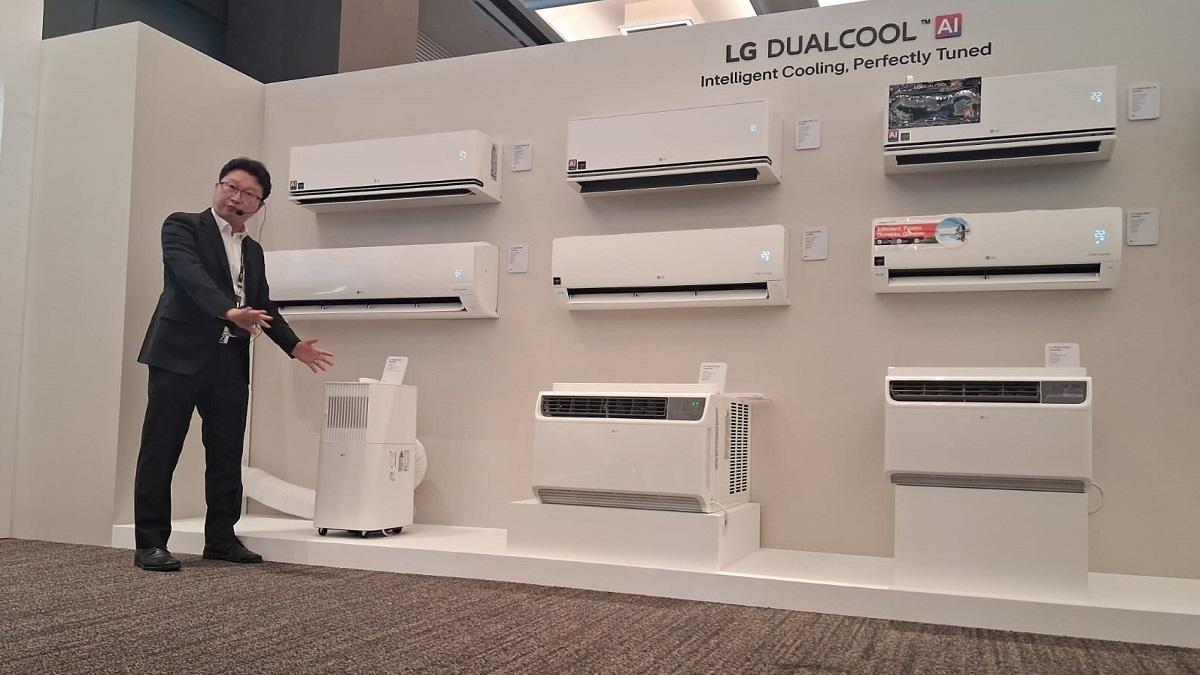 AC TEKNOLOGI AI - Produk LG Electronics berbasis AI dalam acara LG Innofest 2026, Busan, Korea Selatan.