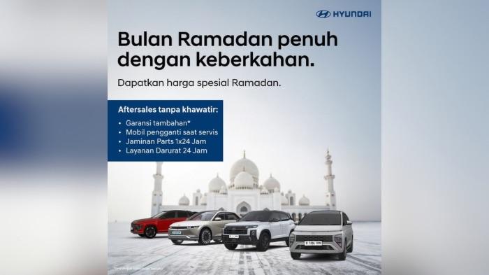 Lebaran Makin Dekat, Saatnya Upgrade Kendaraan Hyundai untuk Mudik dengan Harga Spesial