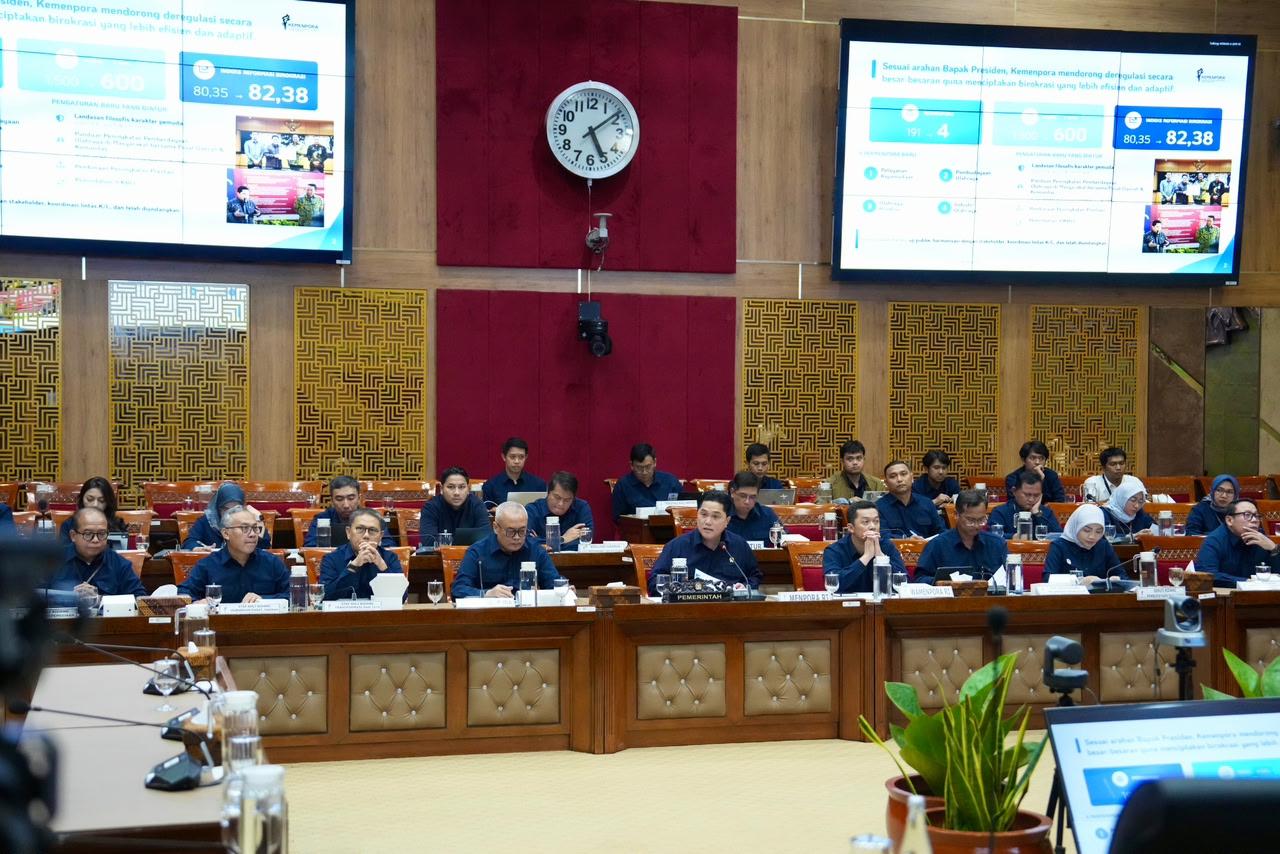Komisi X DPR RI Apresasi Langkah Menpora Erick Dorong Transformasi Birokrasi Kemenpora