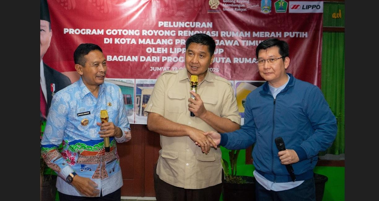 Dukung Program Presiden Prabowo, 1.500 Rumah Desa Direnovasi , Dimulai dari Malang