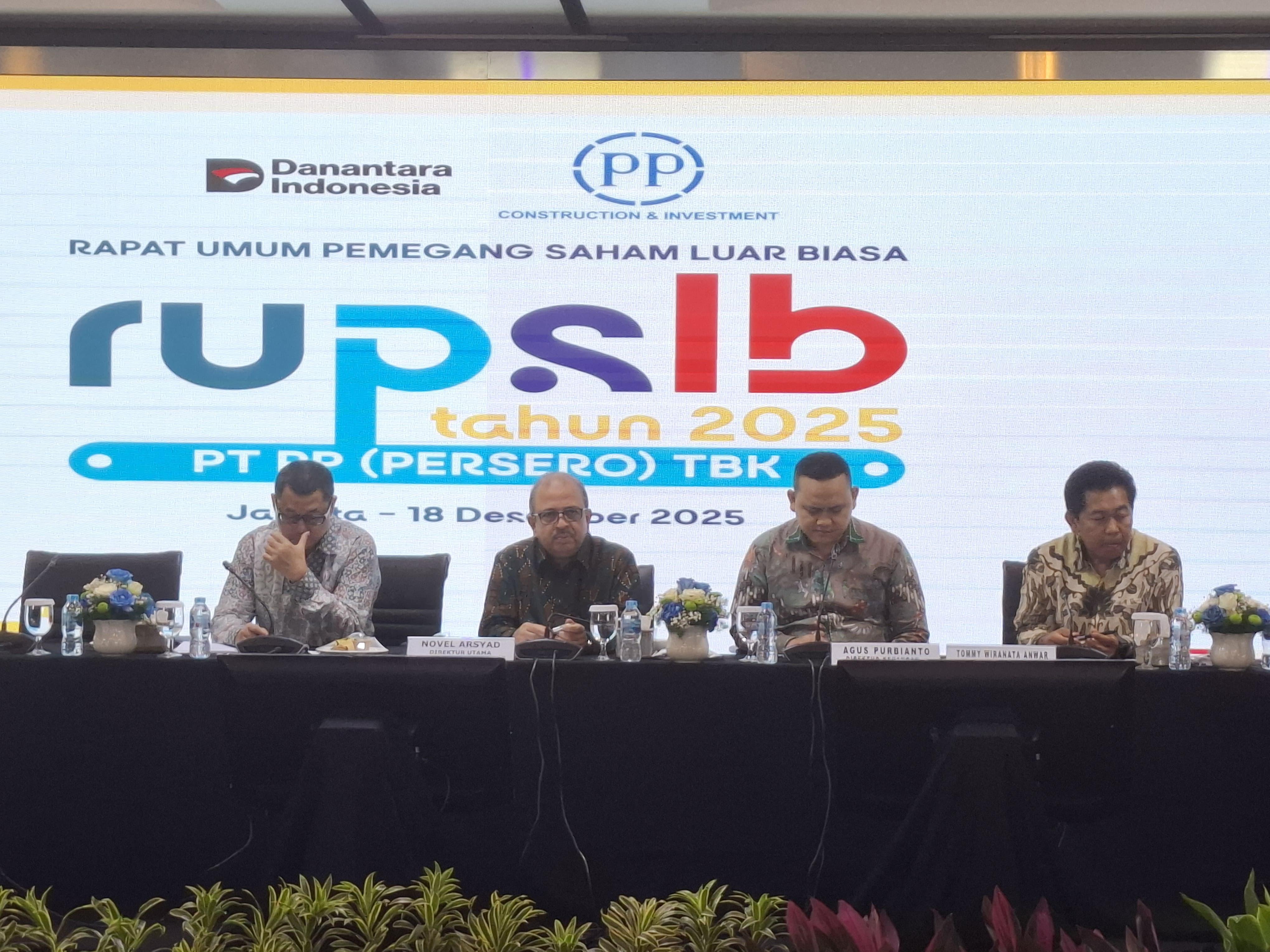 Tak Ada Perubahan Direksi, PT PP  Fokus Kembali ke Bisnis Konstruksi di Tengah Proses Merger