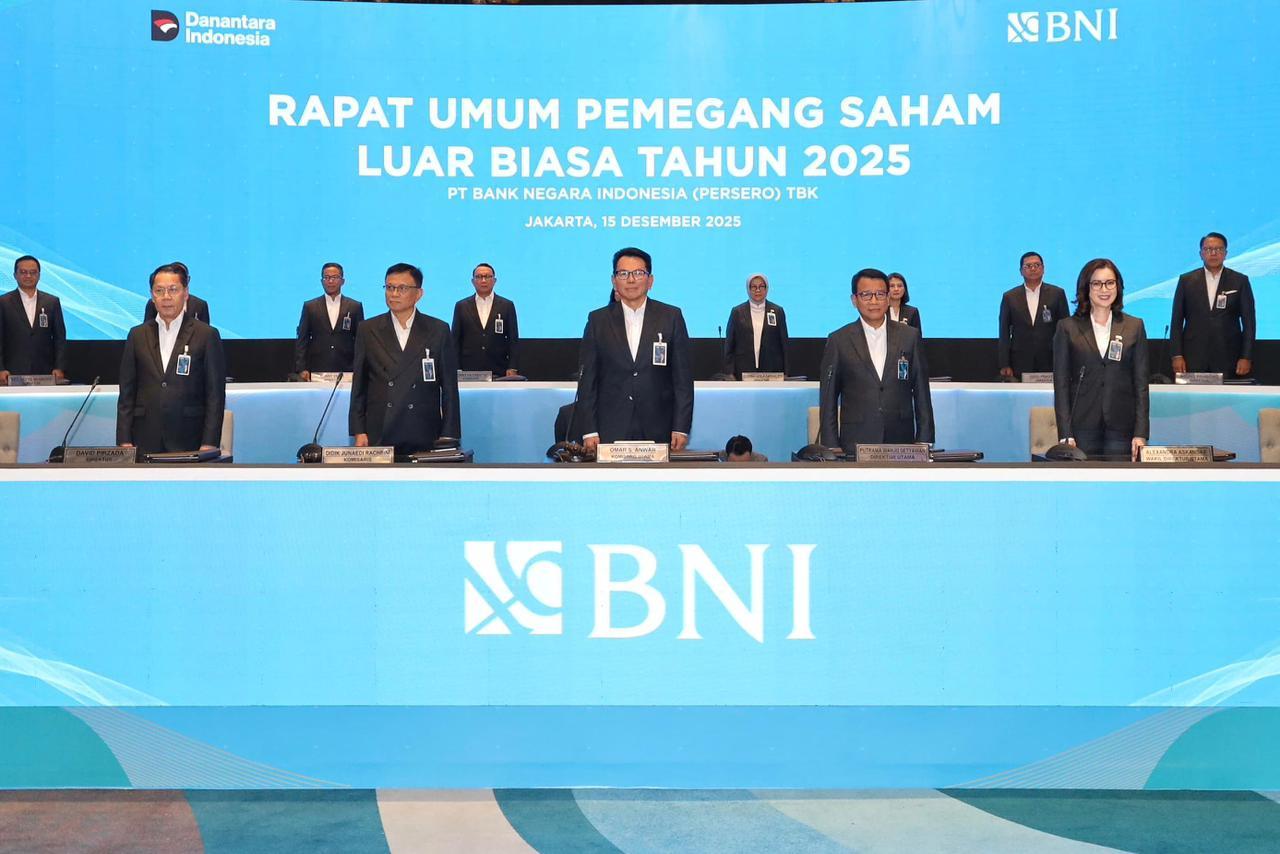 Gelar RUPSLB, BNI Perkuat Tata Kelola dan Mantapkan Strategi Bisnis Tahun 2026