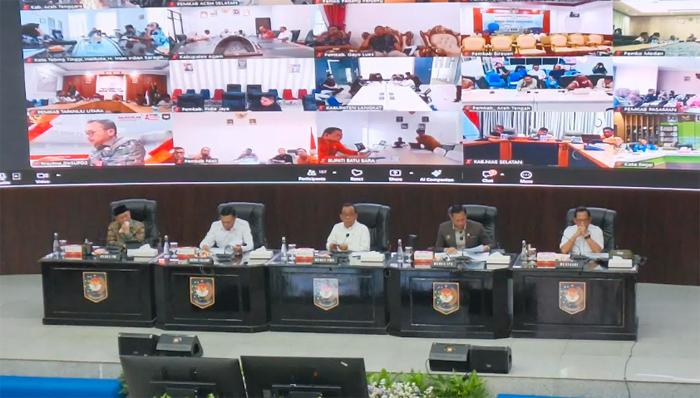 Tito Karnavian, AHY hingga Pratikno Pimpin Rakor Percepatan Rehabilitasi Pascabencana Sumatra