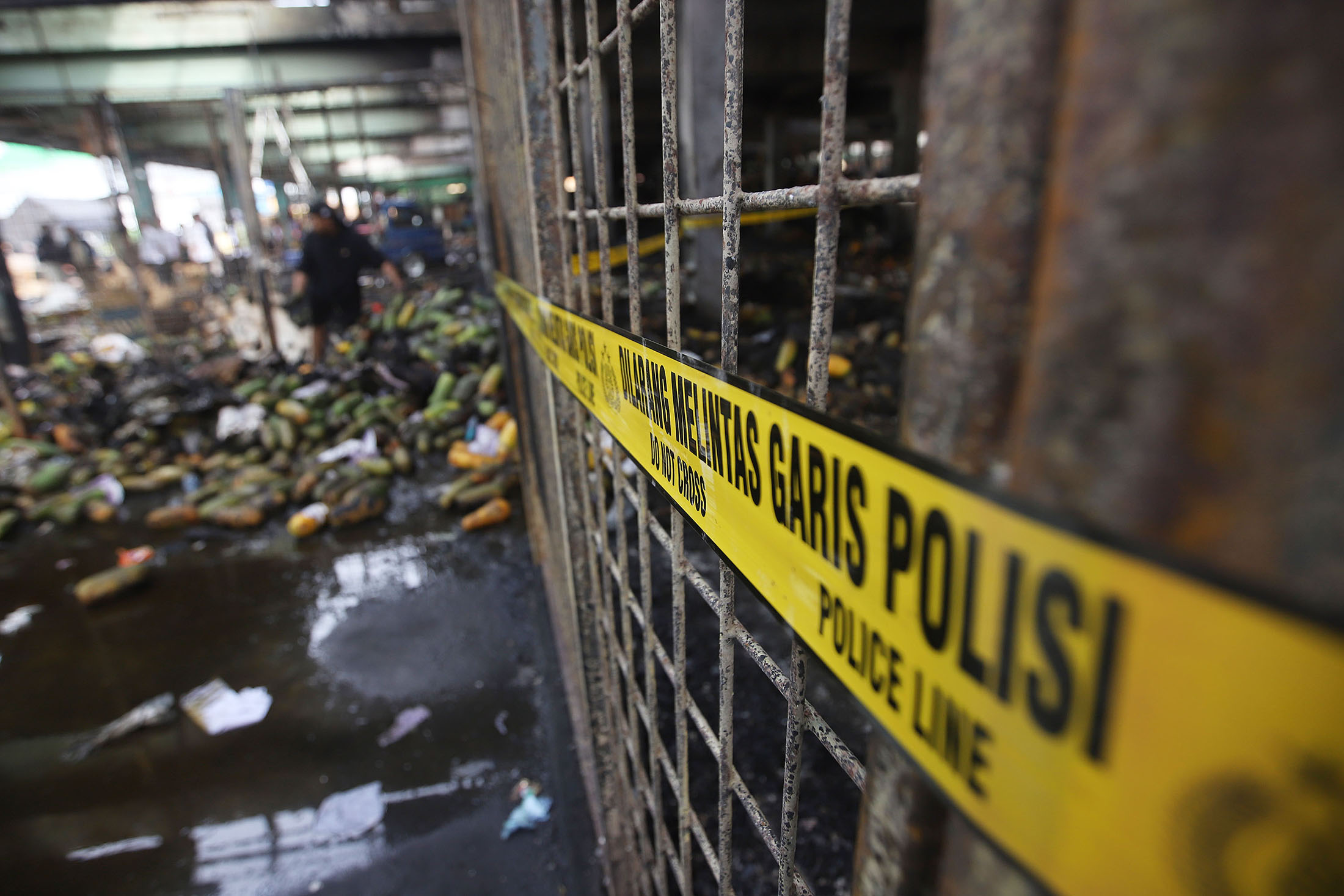 Polisi Sebut Situasi setelah Kebakaran di Pasar Induk Kramat Jati Terkendali