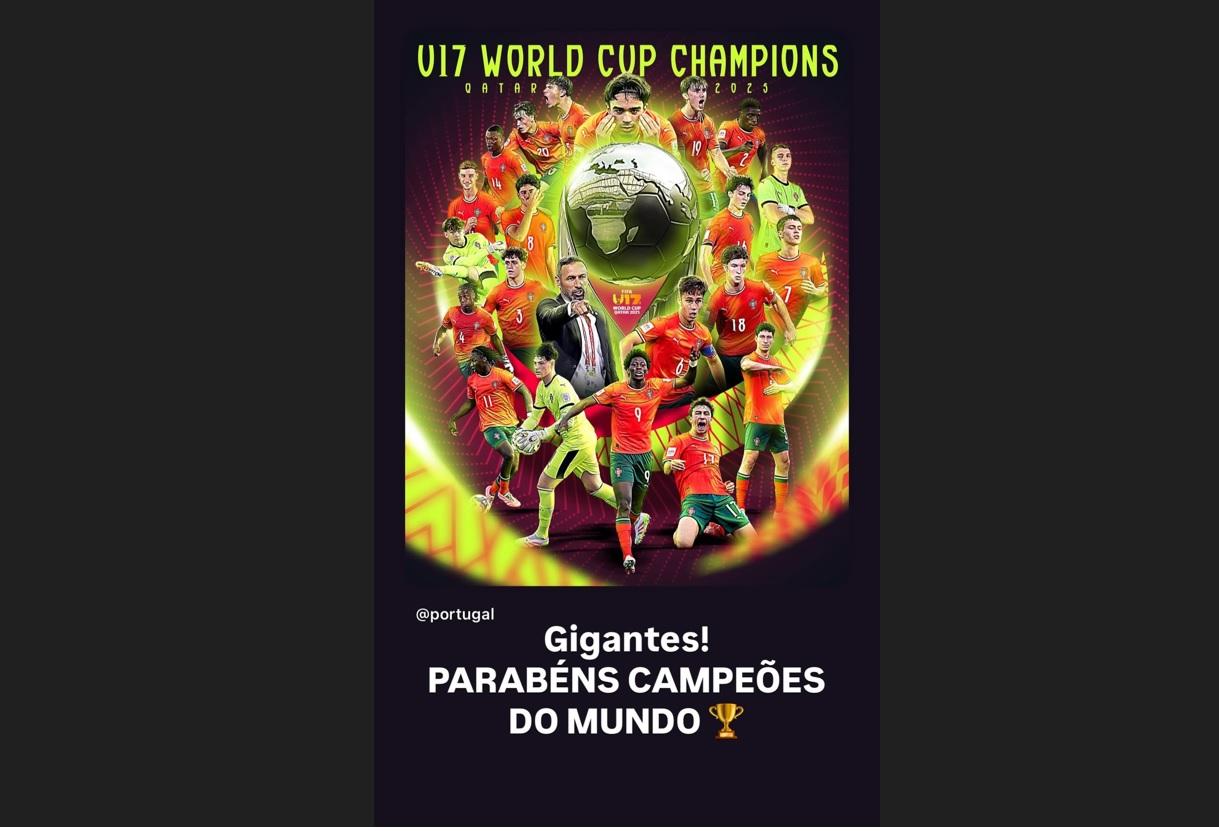 Reaksi Ronaldo, Portugal Juara Piala Dunia U17, Raksasa Selamat Juara Dunia