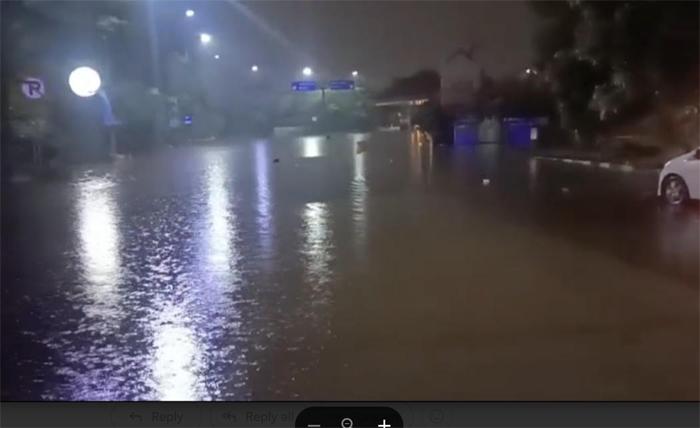 Rest Area KM 10 Tol Jagorawi Arah Puncak Ditutup Sementara Imbas Banjir
