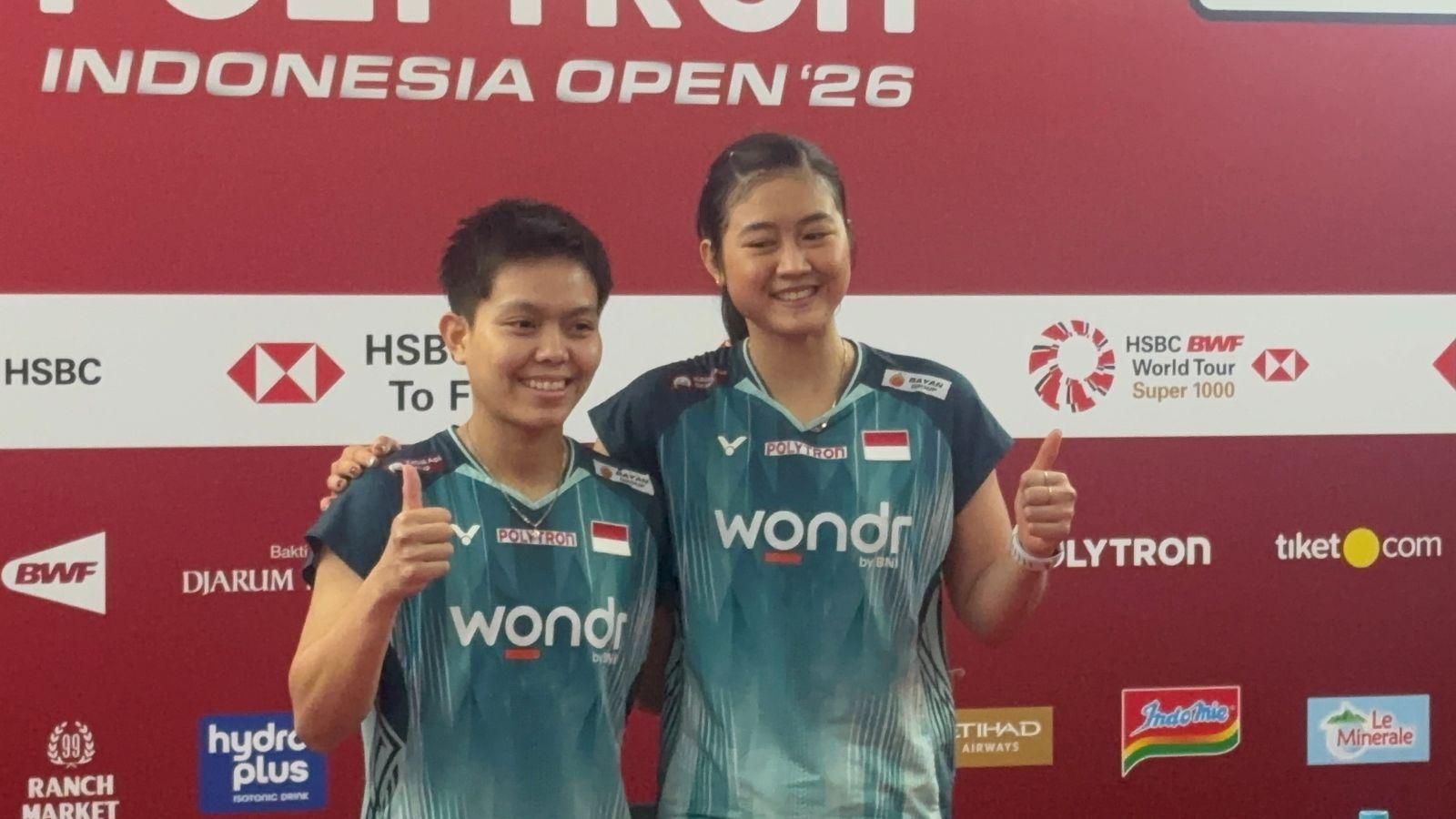 Hasil 16 Besar Polytron Indonesia Open 2026: Tiwi/Fadia Menang, 3 Ganda Putri Merah Putih ke 8 Besar