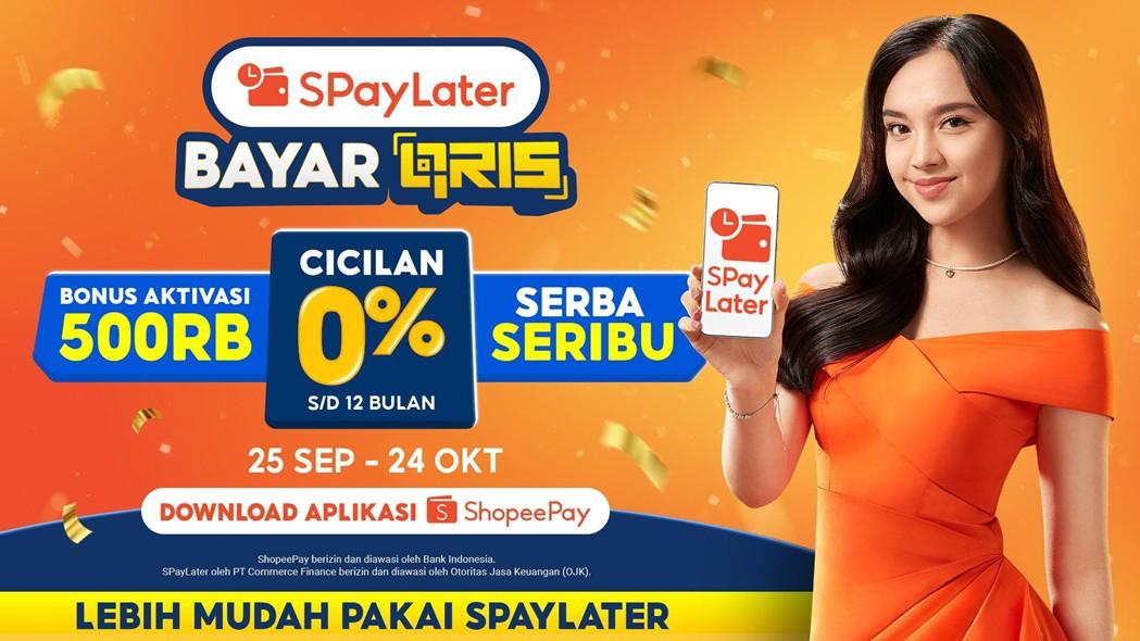 Promo SPayLater Bayar QRIS bersama Lyodra: Cicilan 0 Persen!