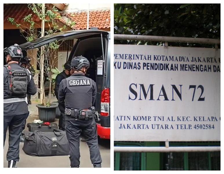 Ledakan di SMA 72 Jakarta Utara: Kesaksian Ada Orang Mencurigakan hingga Gegana Turun Tangan