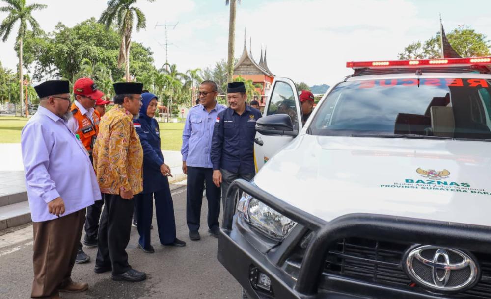 BAZNAS RI Kirim Mobil Rescue Tangguh untuk Perkuat Penanganan Bencana di Sumbar